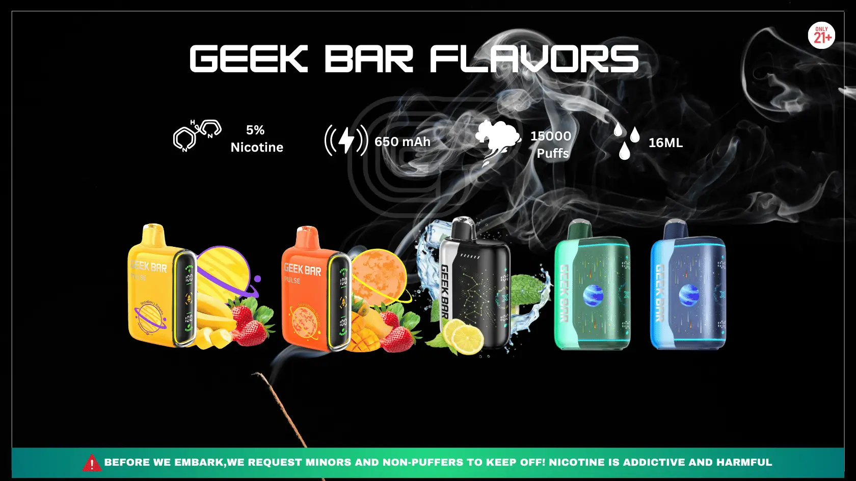 Geek Bar Pulse vs Rivals