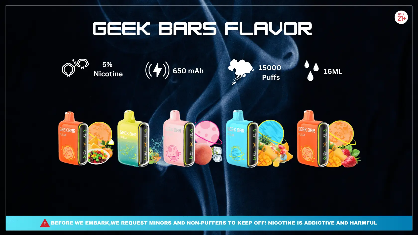 Geek Bars Flavor