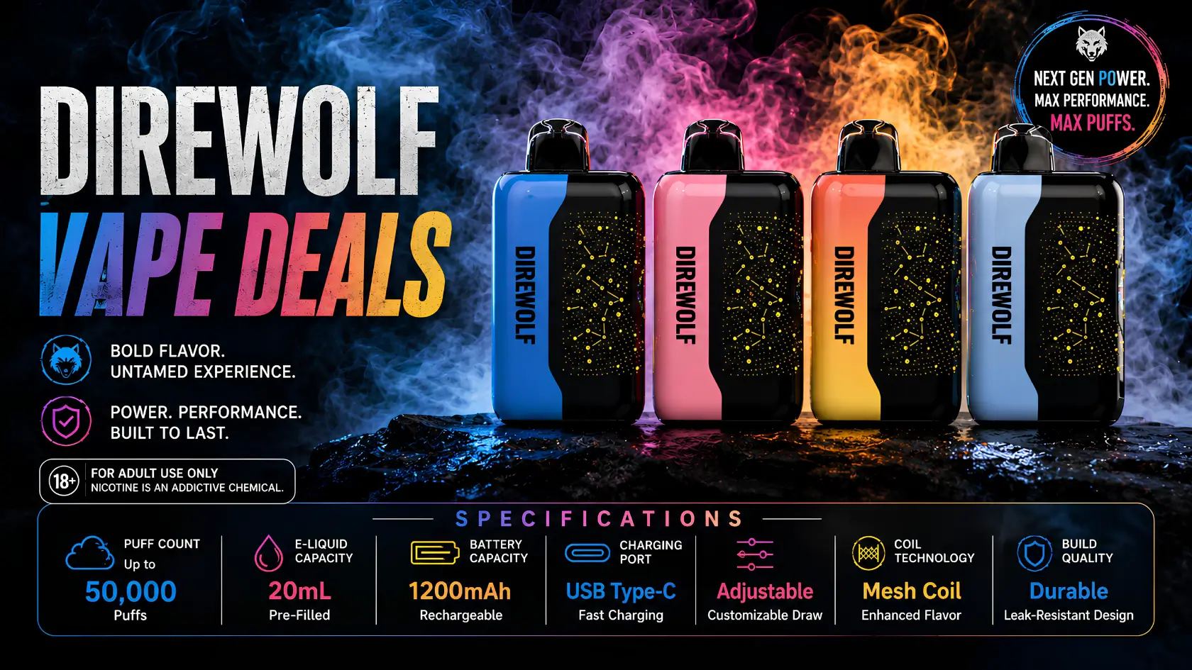 Direwolf Vape Deals