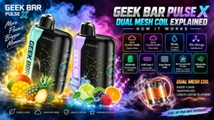 Geek Bar Pulse X Dual Mesh Coil