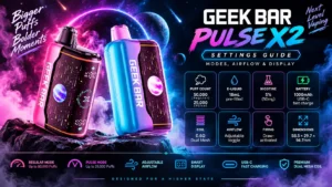 Geek Bar Pulse X2 Settings