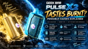 Geek Bar Pulse X2 Tastes Burnt