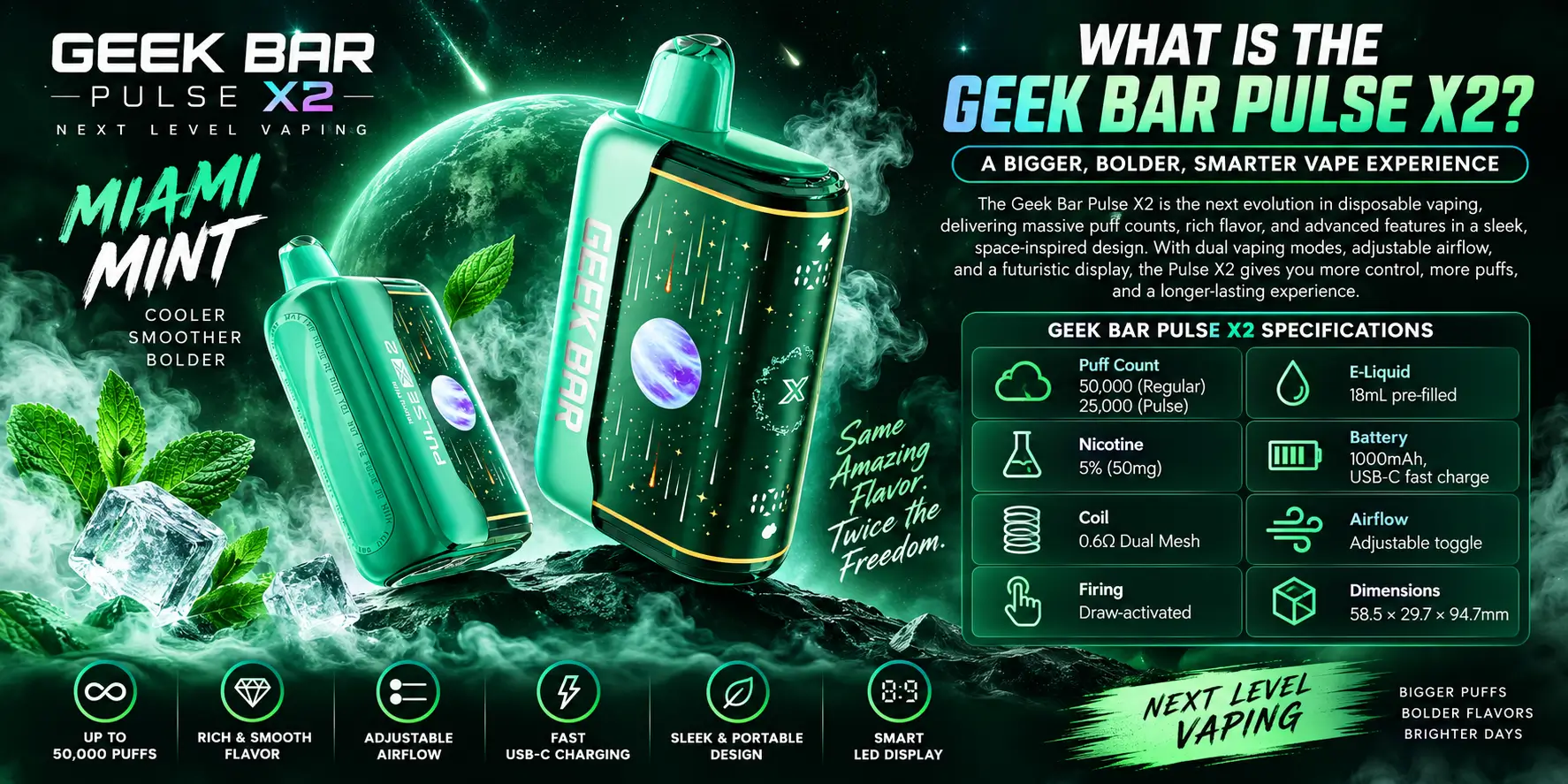 What Is the Geek Bar Pulse X2?