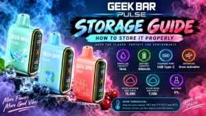 Geek Bar Pulse Storage Guide