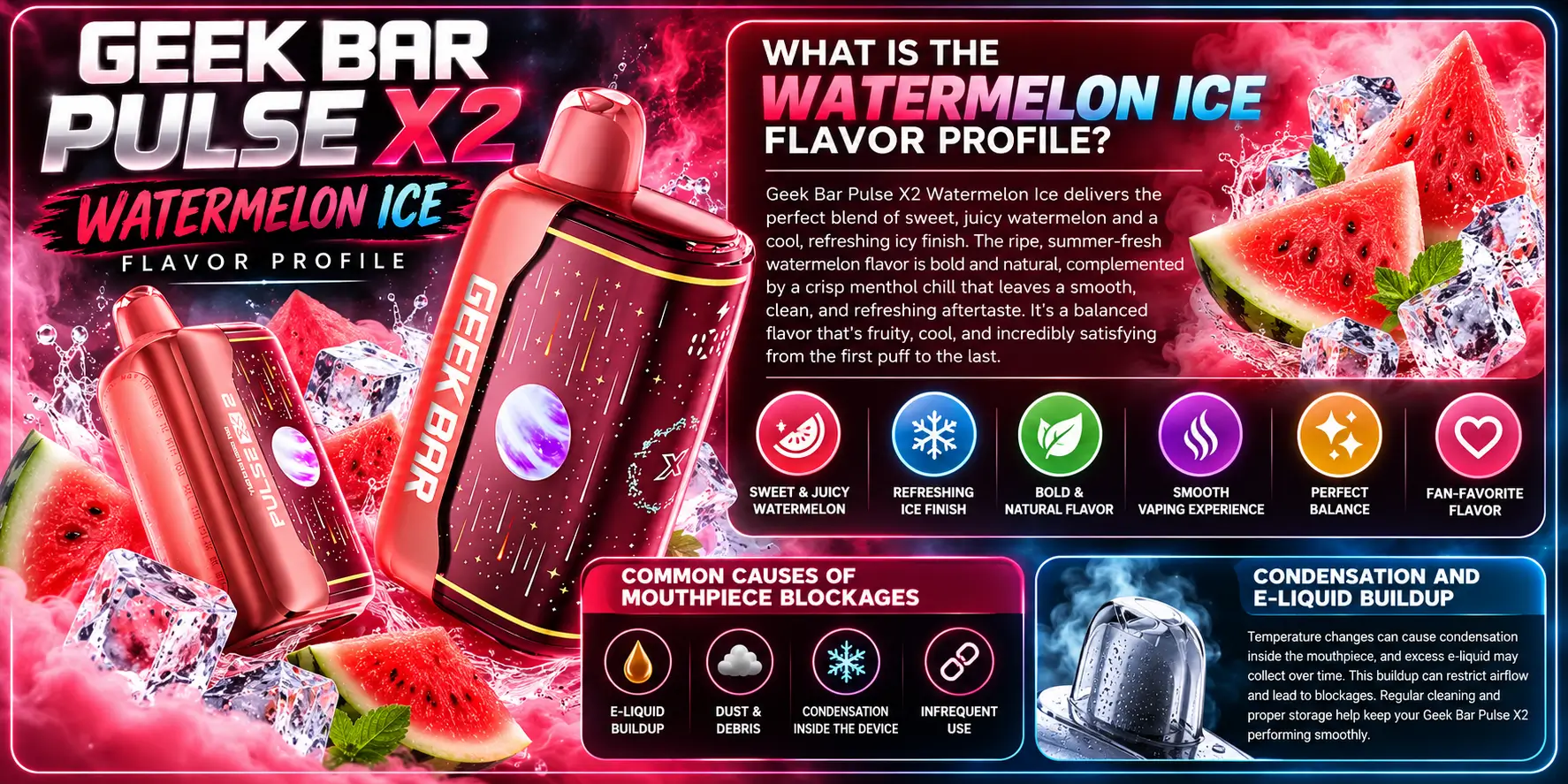 What Is the Watermelon Ice Flavor Profile?