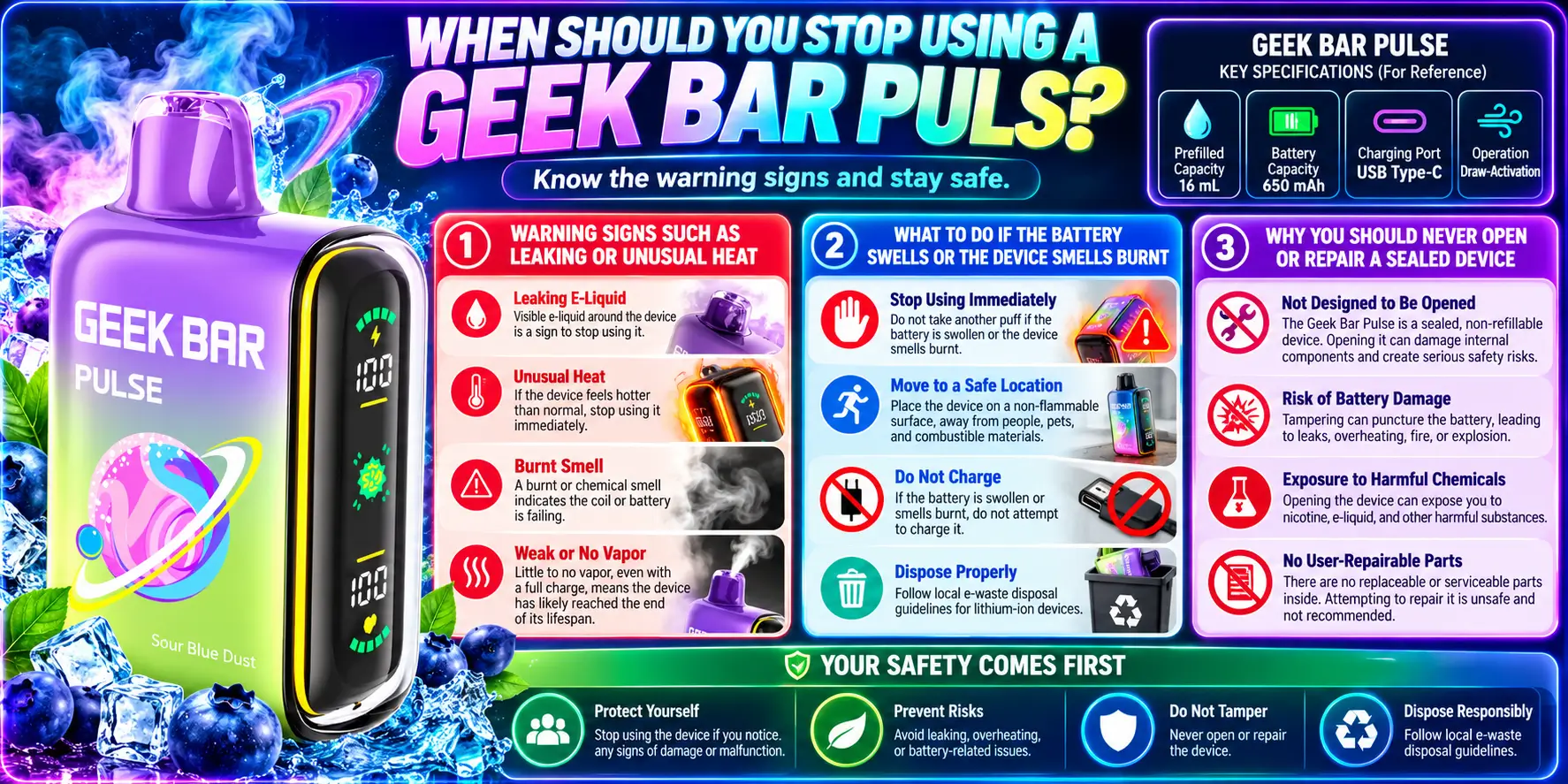 When Should You Stop Using a Geek Bar Pulse?