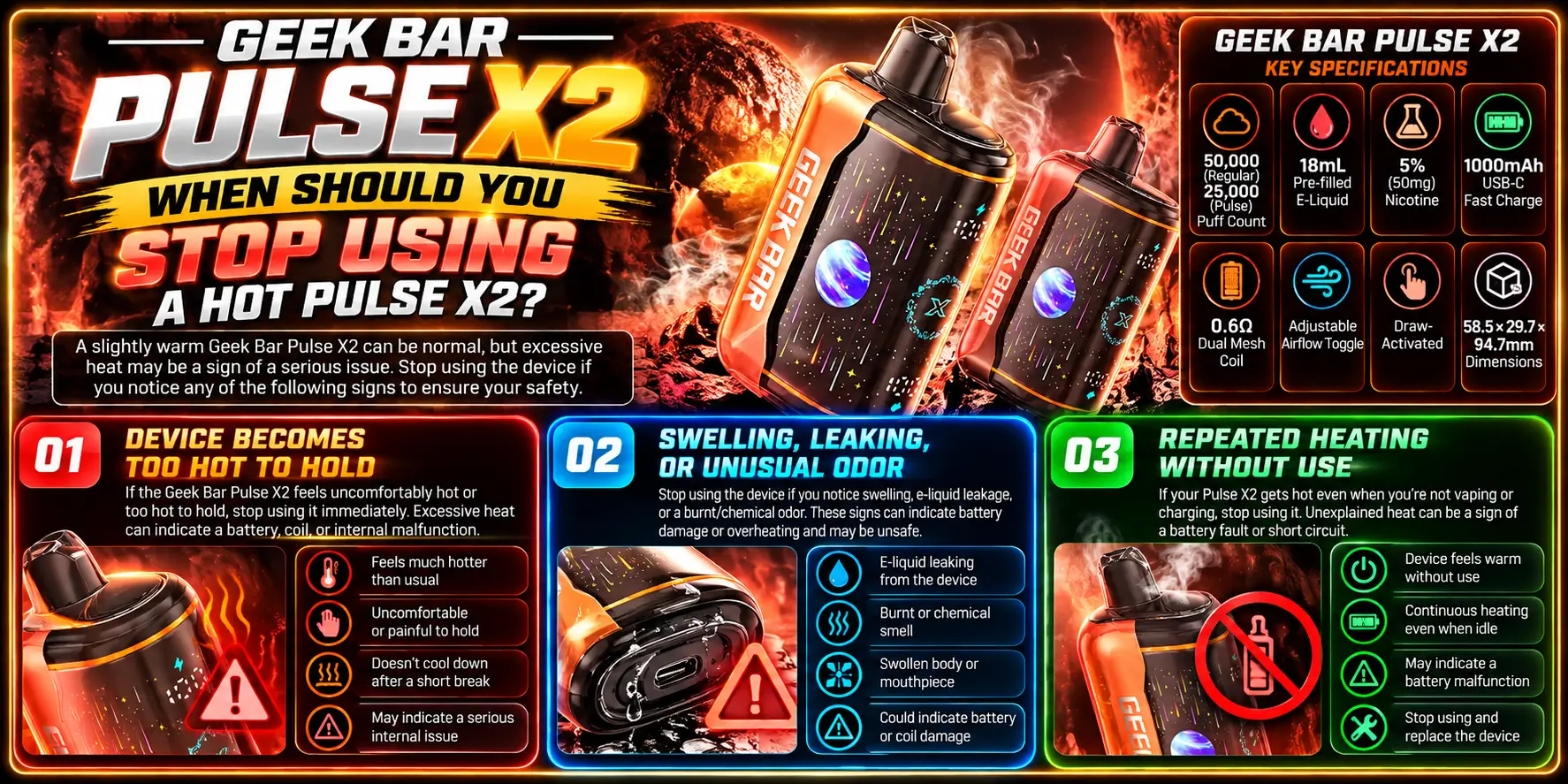 When Should You Stop Using a Hot Pulse X2